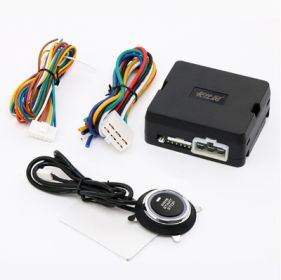 12V universal model One-key start Anti-theft alarm