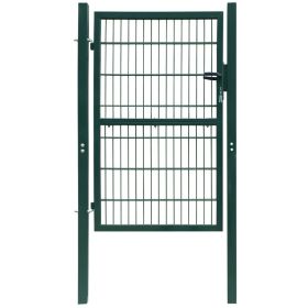 2D Fence Gate (Single) Green 41.7"x74.8"