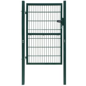 2D Fence Gate (Single) Green 41.7"x66.9"