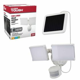 Two Head LED Solar Motion Sensing Security Flood Light, Outdoor, 1500 Lumens