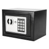 17E Home Use Electronic Password Steel Plate Safe Box Black