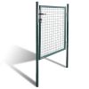 Single Door Fence Gate Powder-Coated Steel