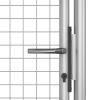 Garden Gate Galvanized Steel 41.3"x49.2" Silver