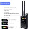 G318A RF Signal Detector GPS Signal Detector Wireless Detector GPS RF Scanner Finder GSM Device Finder