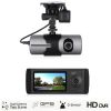 R300 1080P HD Car DVR Camera Dual Lens GPS Camera Dash Cam Rear View Video Recorder DashCam Car DVRs built in 32GB