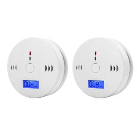 LCD CO Sensor Carbon Monoxide Detector 85dB Sound Independent CO Poisoning Warning Alarm Detector Meter Kitchen Fireplace Indoor (Ships From: CN)