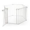 Metal Baby Playpen Fireplace Safety Fence;  Extra Wide Barrier Gate for Indoor Baby/Pet /Christmas Tree XH