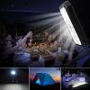 Sun Chaser Mini Solar Powered Wireless Phone Charger 10; 000 mAh With LED Flood Light